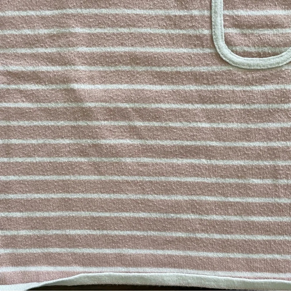 Zara Girl's Pink Stripe Long Sleeve Top